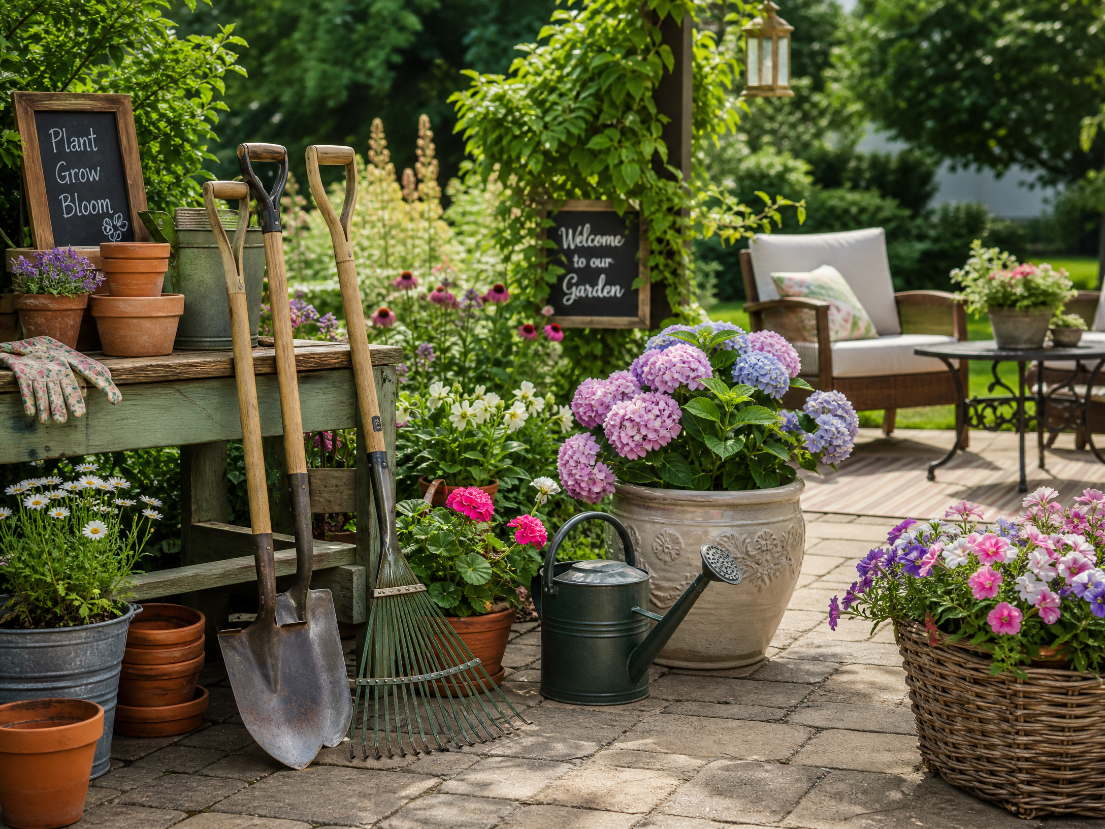 Jardinería y exteriores