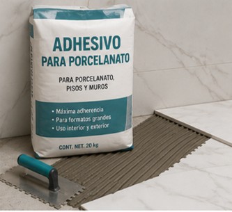 Adhesivo para porcelanato