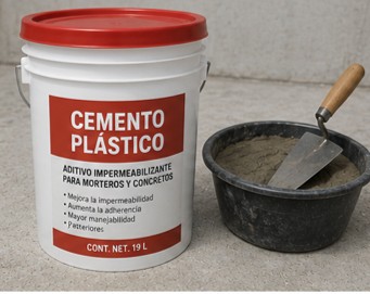 Cemento plástico